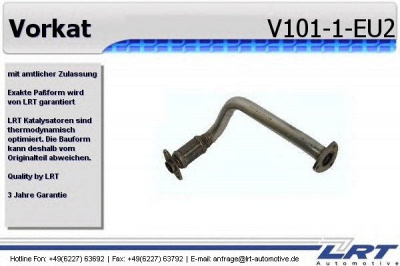 LRT v1011eu2 -  Комплект дооснащения, предварительный катализатор
