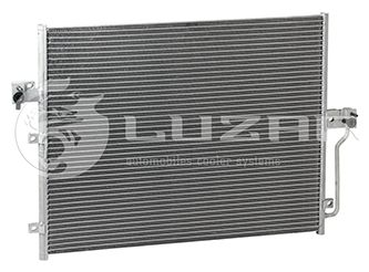 LUZAR lrac1750 -  РАДИАТОР КОНДИЦ. С РЕСИВЕРОМ ДЛЯ А/М SSANGYONG ACT