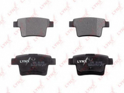 LYNXAUTO bd3008 -  Комплект тормозных колодок, дисковый тормоз