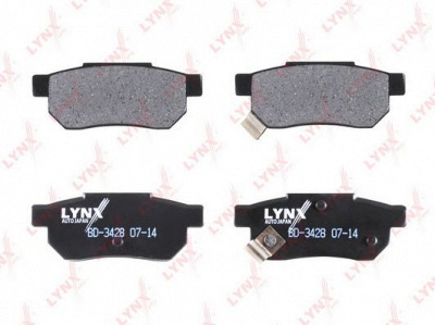 LYNXAUTO bd3428 -  Комплект тормозных колодок, дисковый тормоз