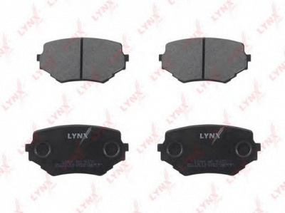 LYNXAUTO bd5102 -  Комплект тормозных колодок, дисковый тормоз