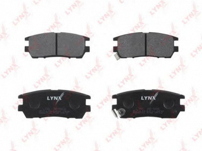 LYNXAUTO bd5502 -  Комплект тормозных колодок, дисковый тормоз