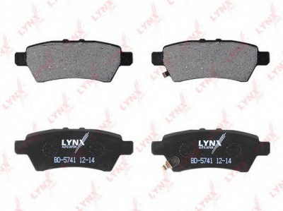 LYNXAUTO bd5741 -  Комплект тормозных колодок, дисковый тормоз