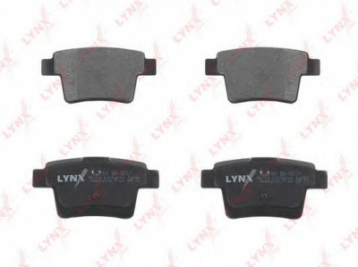 LYNXAUTO bd5917 -  Комплект тормозных колодок, дисковый тормоз