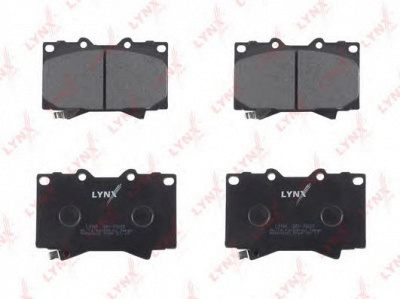 LYNXAUTO bd7503 -  Комплект тормозных колодок, дисковый тормоз