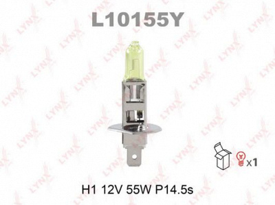 LYNXAUTO l10155y -  Лампа накаливания, противотуманная фара