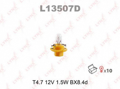 LYNXAUTO l13507d -  Лампа накаливания, освещение щитка приборов