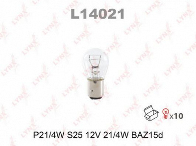 LYNXAUTO l14021 -  Лампа накаливания