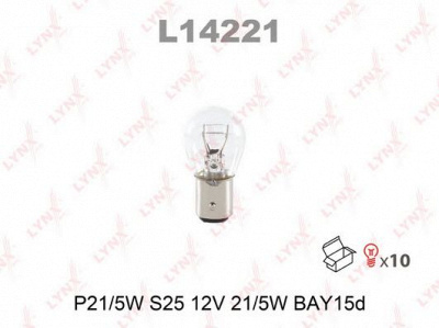 LYNXAUTO l14221 -  Лампа накаливания