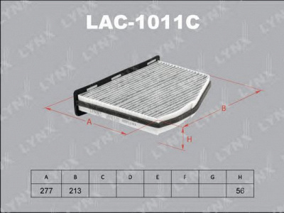 LYNXAUTO lac1011c -  Фильтр воздуха в салоне