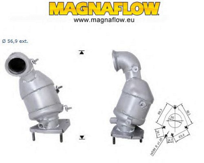 MAGNAFLOW 60001d -  Катализатор