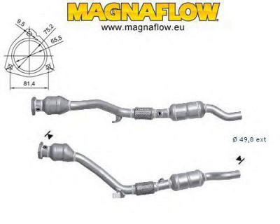 MAGNAFLOW 60210 -  Катализатор