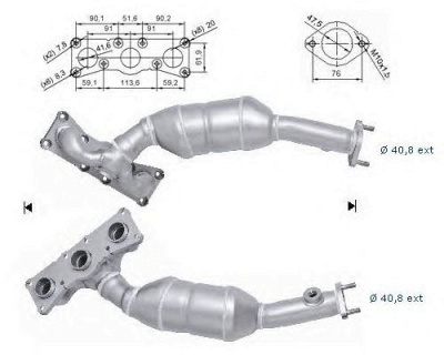 MAGNAFLOW 60617 -  Катализатор