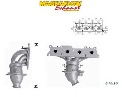 MAGNAFLOW 60911 -  Катализатор