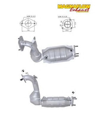 MAGNAFLOW 62503 - Катализатор