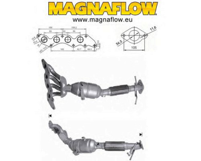 MAGNAFLOW 62505 -  Катализатор
