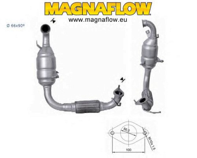 MAGNAFLOW 62506d -  Катализатор