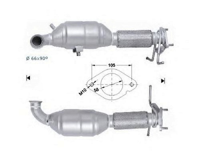 MAGNAFLOW 62518d -  Катализатор