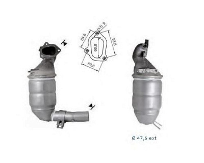 MAGNAFLOW 62519d -  Катализатор
