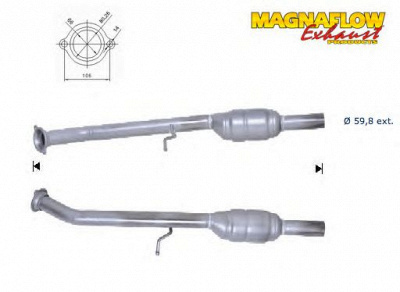 MAGNAFLOW 65002d - Катализатор