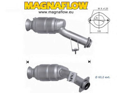 MAGNAFLOW 65007d -  Катализатор