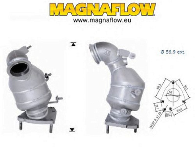MAGNAFLOW 65813d -  Катализатор