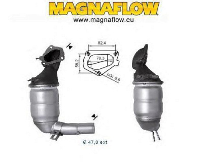MAGNAFLOW 65826d -  Катализатор