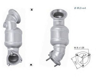 MAGNAFLOW 65827 -  Катализатор