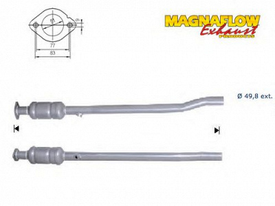 MAGNAFLOW 68802 - Катализатор