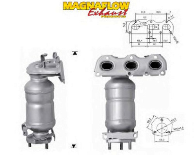 MAGNAFLOW 68814 - Катализатор