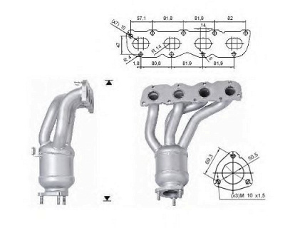 MAGNAFLOW 68830 -  Катализатор