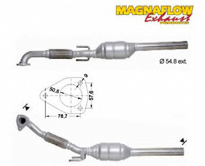 MAGNAFLOW 70221d -  Катализатор