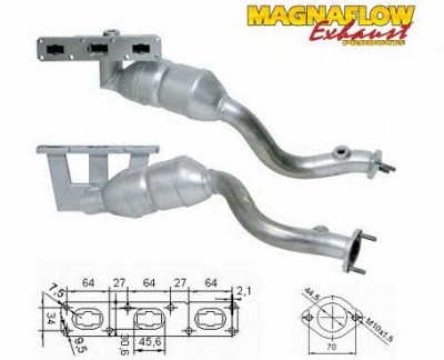 MAGNAFLOW 70603 -  Катализатор