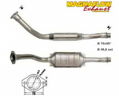 MAGNAFLOW 70903d -  Катализатор