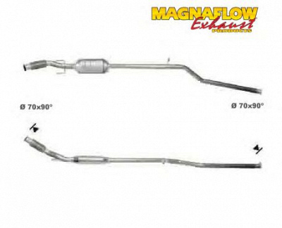 MAGNAFLOW 70909d -  Катализатор