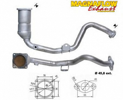 MAGNAFLOW 70921 -  Катализатор