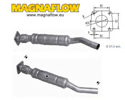 MAGNAFLOW 71609 -  Катализатор