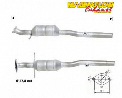 MAGNAFLOW 72507 -  Катализатор