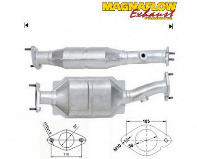 MAGNAFLOW 72509 -  Катализатор