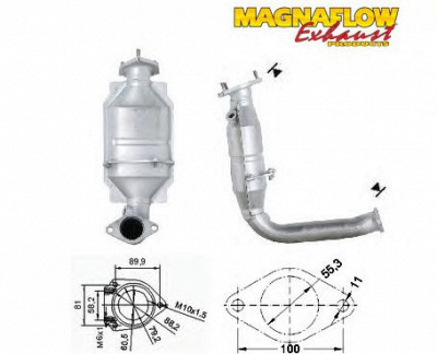 MAGNAFLOW 72510 -  Катализатор