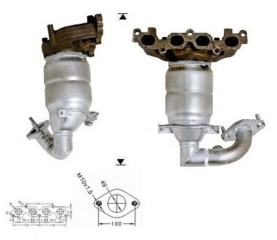MAGNAFLOW 72511 -  Катализатор