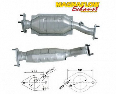 MAGNAFLOW 72514 -  Катализатор