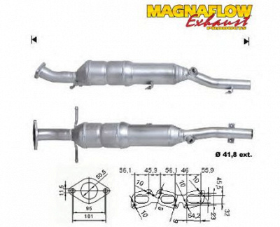 MAGNAFLOW 72515 -  Катализатор