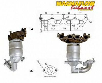 MAGNAFLOW 72518 -  Катализатор