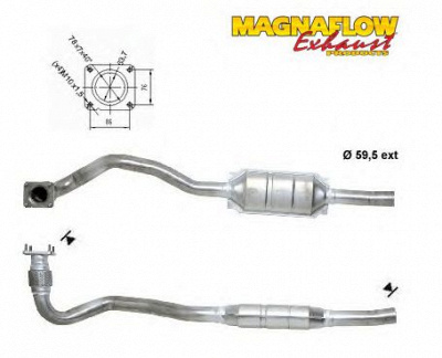 MAGNAFLOW 72520d -  Катализатор