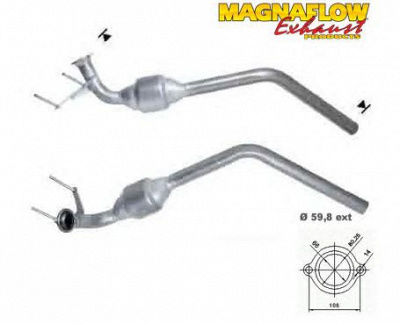 MAGNAFLOW 75001d -  Катализатор