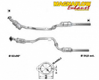 MAGNAFLOW 75013 -  Катализатор