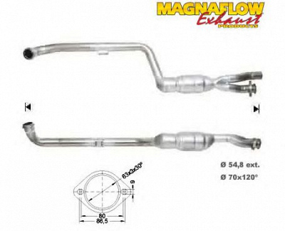 MAGNAFLOW 75016d -  Катализатор