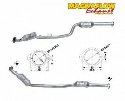 MAGNAFLOW 75029 -  Катализатор