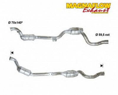 MAGNAFLOW 75032d -  Катализатор